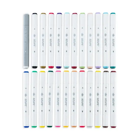 RM-BAS24 | Azure™ 24pc Color Marker Set {4}