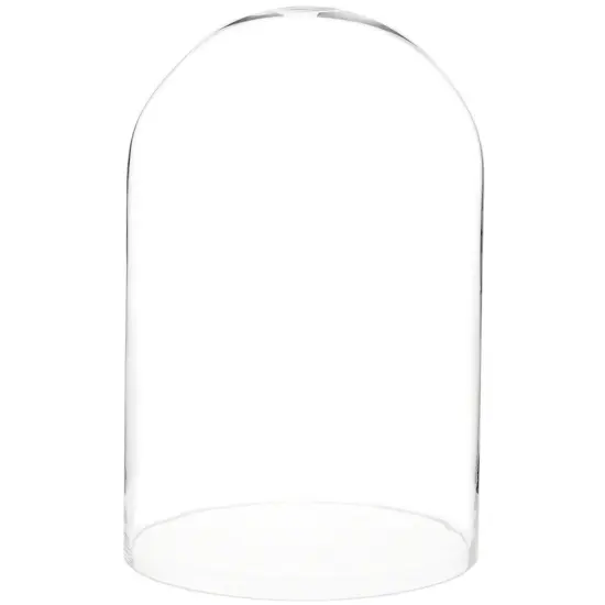 Plymor 9.75" x 15" Glass Display Dome Cloche No Base {1}