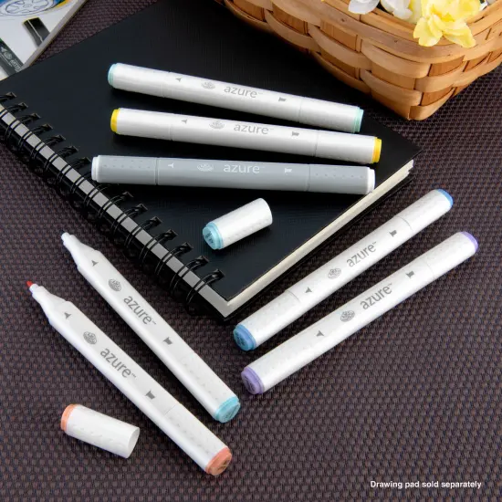 RM-902PAS | azure&trade; 7pc Pastel Color Marker Set {3}