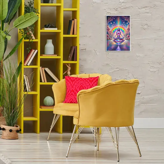 Stupell Industries Spiritual Enlightenment Meditation Wall Plaque Design by Spirit of the Rainbow {8}