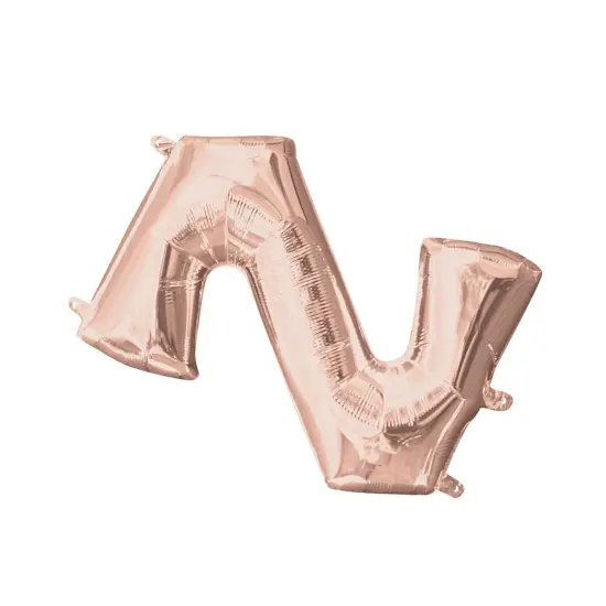 Anagram&reg; 16 Inch Letter Z Rose Gold Air Fill Only {4}