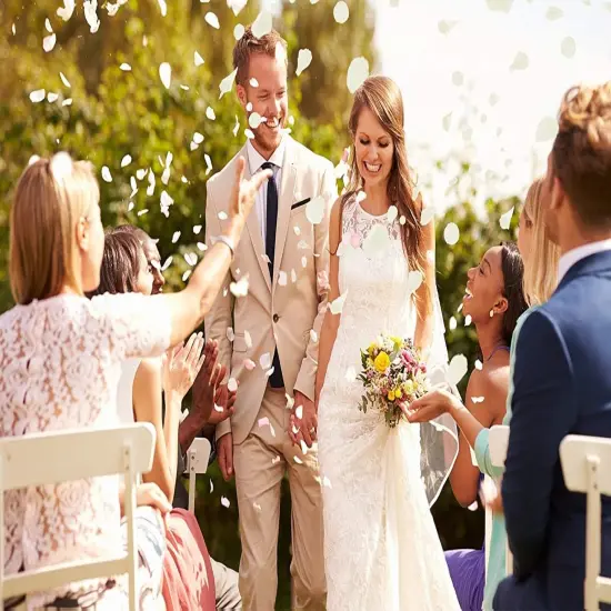 Decor 3000 Pcs Rose Petals Artificial Flowers for Valentine's Wedding Decor Romantic Night Bridal Party Home Decorations {3}