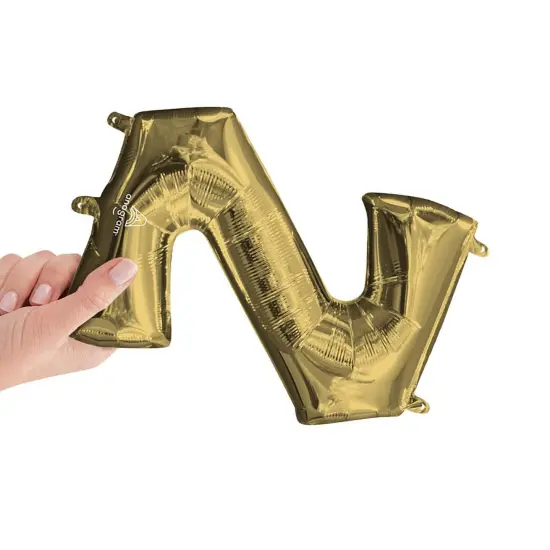 Anagram&reg; 16 Inch Letter Z White Gold Air Fill Only {4}