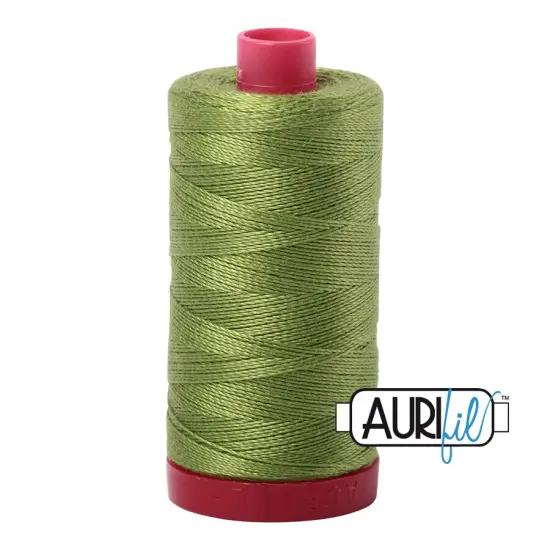 Fern Green (2888) | 12wt Large Spool (325M / 356Y) | Aurifil Thread {1}