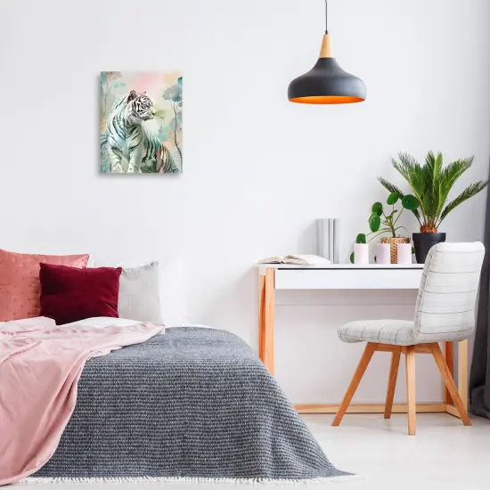 Stupell Industries Soft Gazing Tiger Canvas Design by Kim Allen {8}