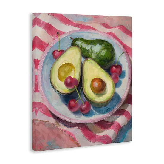 Stupell Industries Avocado & Fruits Meal Canvas Design by Lil' Rue {3}