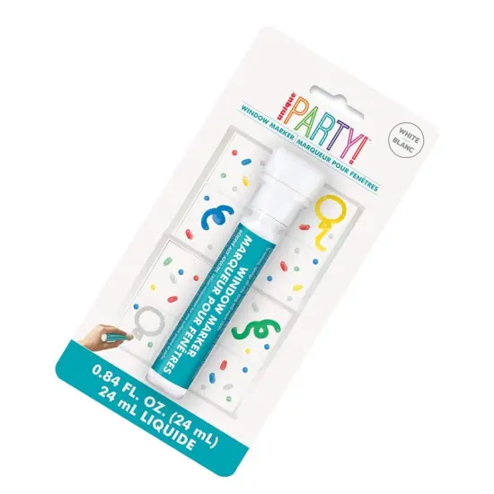 Unique&reg; White Window Marker 0.84 Oz {2}