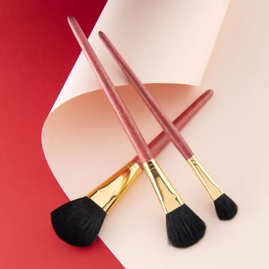 RSET-9147 | 3pc Camel Hair Mop Brush Set {3}