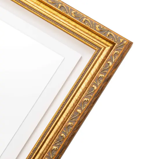 18x27 Museum-Quality Picture Frame with UV-Resistant Acrylic & Acid-Free Backing, Available in 4 Finishes - Gold, Silver, Bronze, and Black {5}