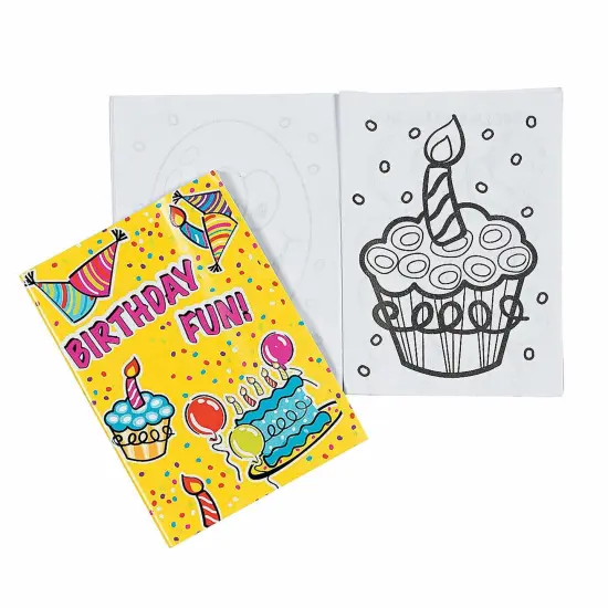 Mini Happy Birthday Coloring Sets 12 Pc. {3}