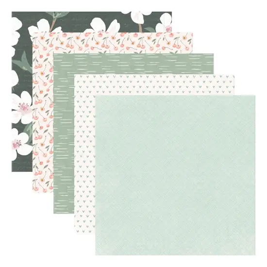 Spellbinders Designer Paper Pack 12"X12" From Rosie's Studio-Heartfelt {6}