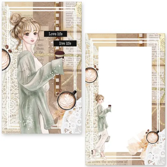 Asuka Studio Journal Card Pack 20/Pkg-Good Life {4}