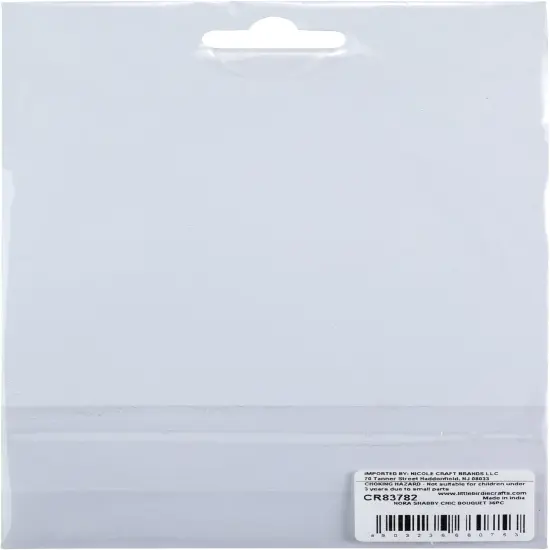 Little Birdie Nora Paper Flowers 36/Pkg-Shabby Chic {3}