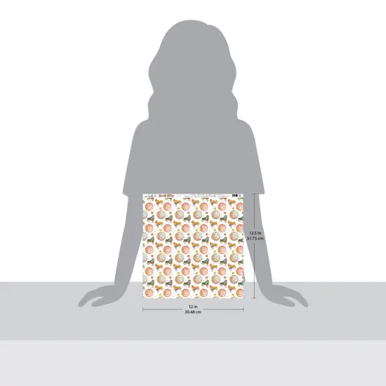 Jen Hadfield Groovy Darlin' Double-Sided Cardstock 12"X12" {3}