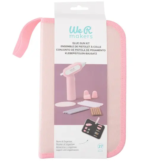 We R Creative Flow Glue Gun Kit-Pink {1}
