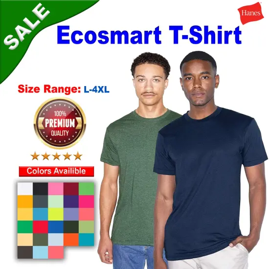Hanes&reg; Ecosmart T-Shirt Orange {2}