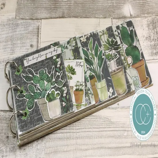 Craft Consortium Double-Sided Paper Pad 6"X6" 40/Pkg-Botany Boutique {6}