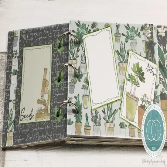 Craft Consortium Double-Sided Paper Pad 12"X12" 30/Pkg-Botany Boutique {5}
