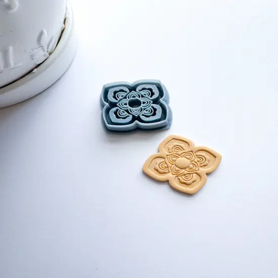MANDALA FLOWER | GARDEN | CLAY CUTTER {2}