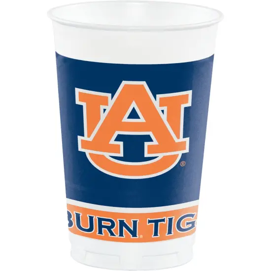 Auburn University 20oz Plastic Cups - 8ct {1}