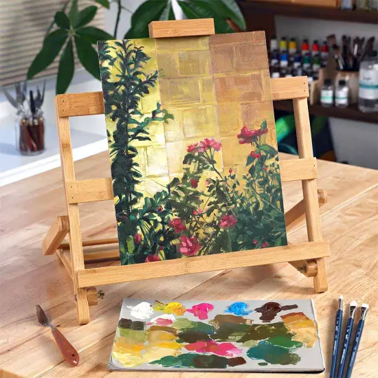 Creative Mark Cotton Canvas Panels Packs of 12 - Professional Quality Fine Weave Acrylic Primed Artist Canvas Boards for Painting, Acrylics, Studios, & More {4}