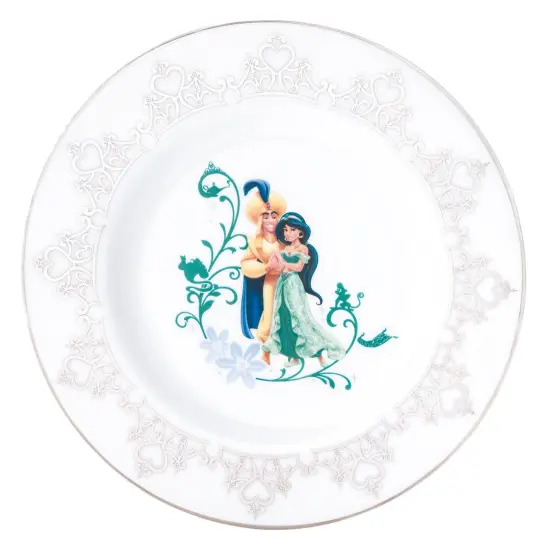 Disney English Ladies: Wedding Platinum Jasmine 6" Decorative Plate {1}