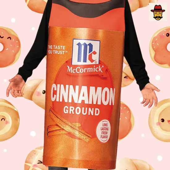 McCormick Cinnamon Spice Costume Funny Food Bottle Tunic {4}