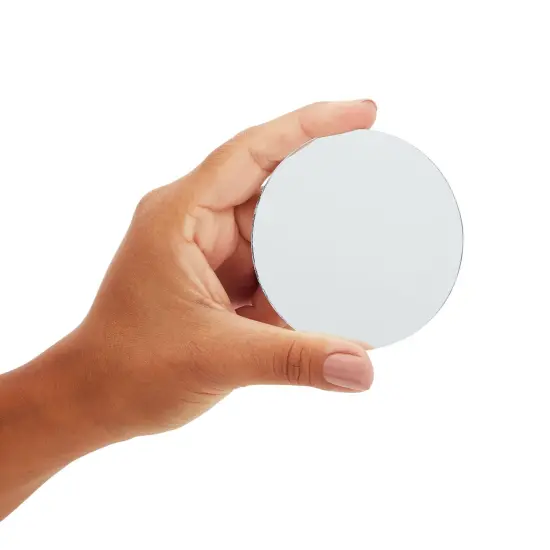 50-Pack of Small Round Mirrors for Crafts, 3-Inch Glass Tile Circles for Wall and Table Decor, Mosaics, DIY Home Projects, Decorations, Arts and Crafts Supplies {5}