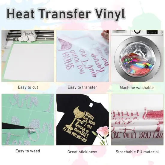 Confetti Glitter HTV Heat Transfer Vinyl Roll - Confetti {4}