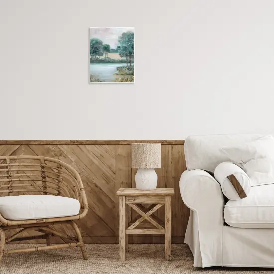 Stupell Industries River Marsh in Forest Wall Plaque By Sally Swatland {2}