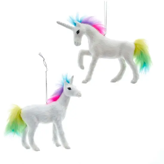Magic Rainbow Unicorn Ornament - {3}