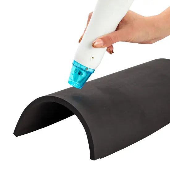 Bright Creations 10mm EVA Foam Sheets for Costumes, and Decorations, EVA Foam Cosplay Supplies, High Density 100 kg/m3 Black Foam Sheet for Crafting DIY Projects, 14 x 39 inches {4}