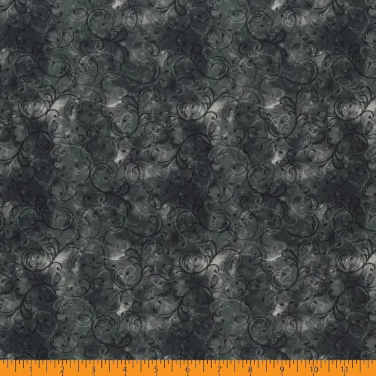 Mook Fabrics Elegance Cotton Fabric [45 in. Wide] - By The Yard Forest {3}
