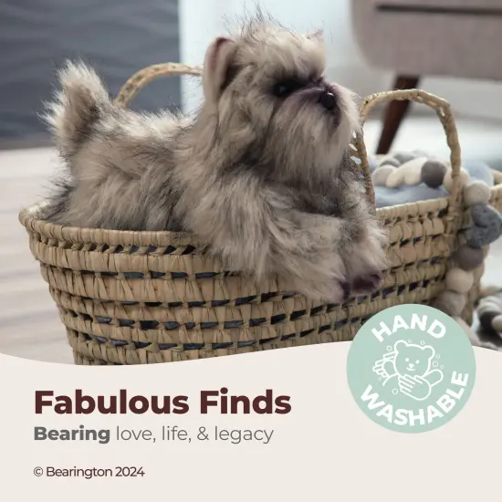 Bearington Terri The Cairn Terrier Stuffed Animal, 13 Inch Realistic Stuffed Animal, For Ages 3-14 Brown {3}