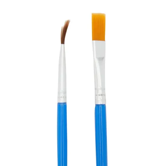 11-Piece 10-Inch Paint-Your-Own Garden Gnome Stepping Stone Kit with 1 Garden Gnome Stone, 8 Paint Pots with 10ml Acrylic Paint Each, and 2 Paint Brushes for Yard Walkway Decorations Multicolor {5}