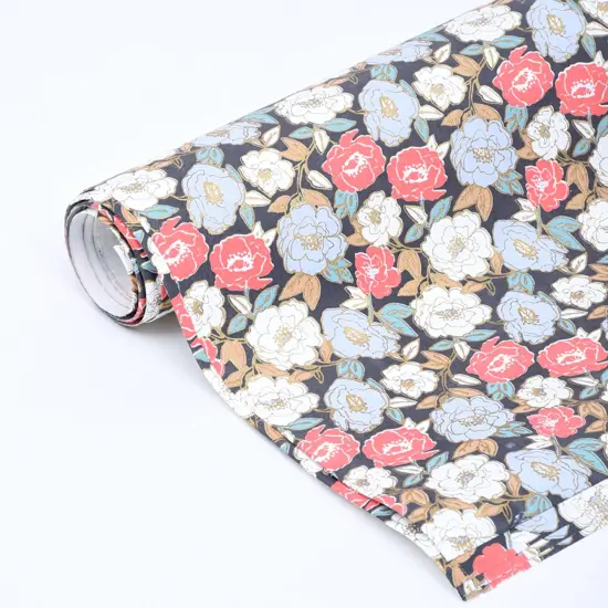 Handmade Cotton Recycled Gift Wrapping Sheet &ndash; Set of 5 {5}