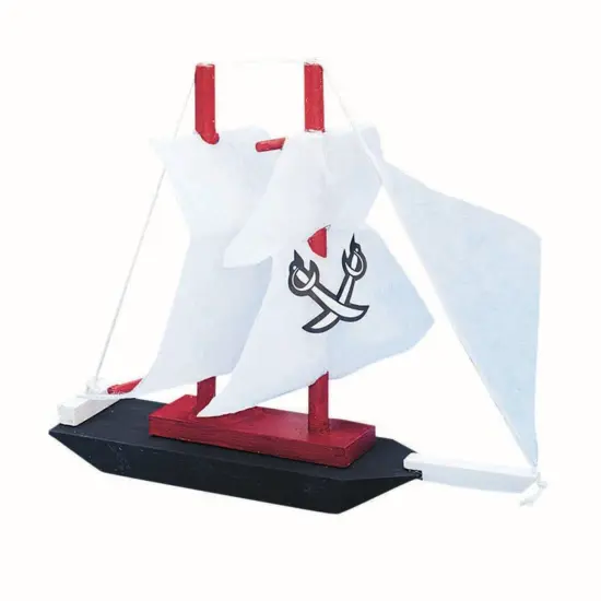 Pirate Ship Craft Kit (Pack of 12) {1}