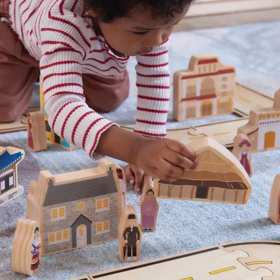 Kaplan Early Learning Company Traditional International Homes Set - 15 Pieces {6}