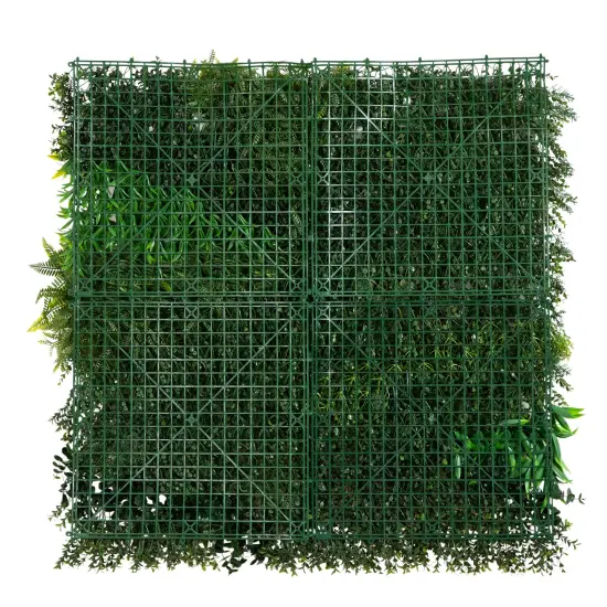 Nearly Natural Madagascar Forest Artificial Wall Panels - 40" Green {4}