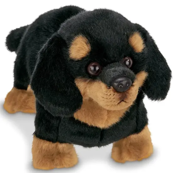 Bearington Harley The Dachshund Stuffed Animal, 13 Inch Weiner Dog Stuffed Animal, For Ages 3-14 Black {1}