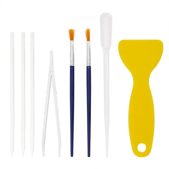 36 Piece Marbling Paint Art Kit for Students, Kids Crafts Activities, 12 Colors Multicolor {4}