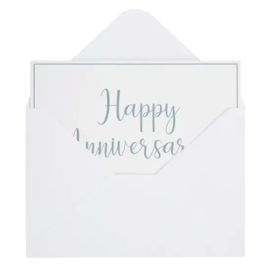 36 Pack Happy Anniversary Cards with Envelopes for Work, Wedding, Employees, 6 Designs (Blank Inside, 4x6 In) {5}