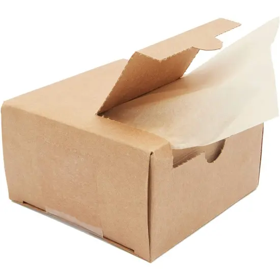 1000 Sheets Precut 4x4 Parchment Paper Squares, Bulk Brown Unbleached Liners for Baking, Cookies, Hamburger Patty Press {7}