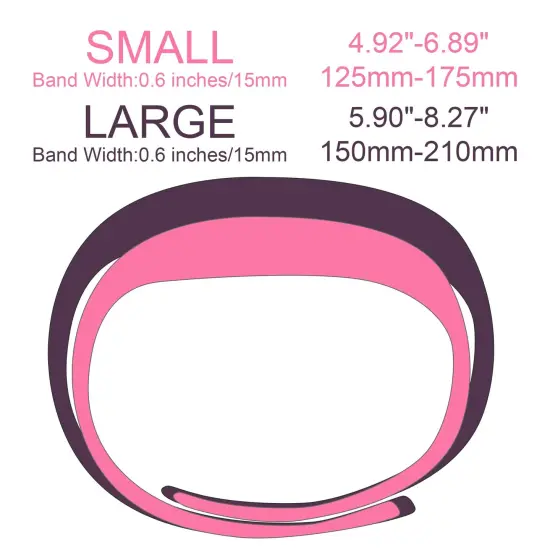 Zodaca [Small Size] Replacement Band Adjustable Wristband Compatible with Fitbit Alta HR/Fitbit Alta (Tracker is not Included), Navy Blue {4}