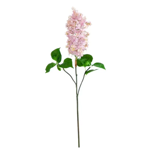 Nearly Natural Artificial Floral Lilac Stem Sprays - 36" - Set of 3 - Pink {3}