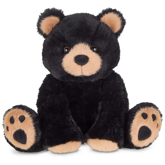 Bearington Woody The Black Bear Plush, 10.5 Inch Bear Stuffed Animal, For Ages 3-14 {1}
