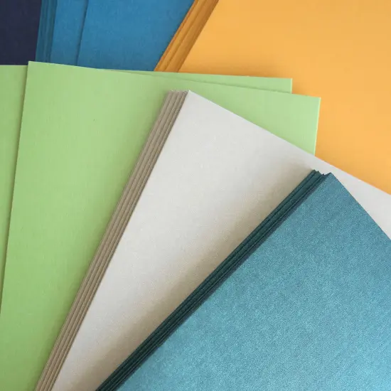 Shimmer Green Cards and Envelopes {3}