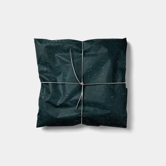 Dark Teal Speckle Gift Wrap {1}