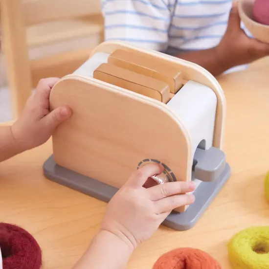 Kaplan Early Learning Company Pretend Play Pop Up Toaster {6}