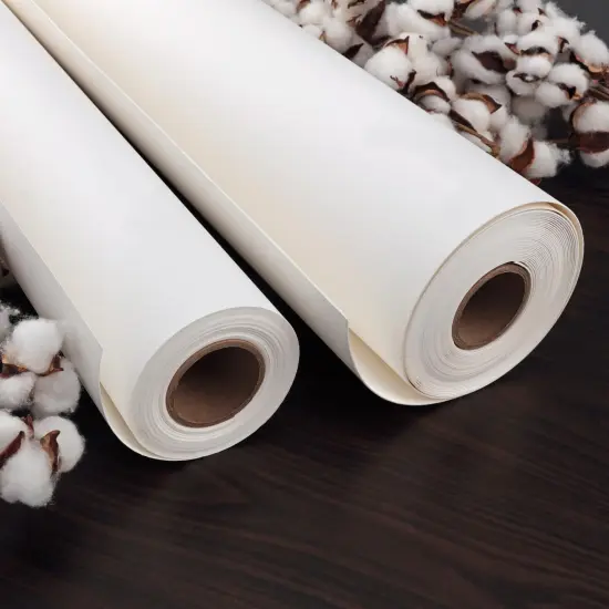 New York Central Large Watercolor Paper Roll for Artists - Cold Press - 31" x 10.94 yd - 100% Cotton Bright White Acid-Free Archival Roll of Cold Pressed Watercolor Paper {3}